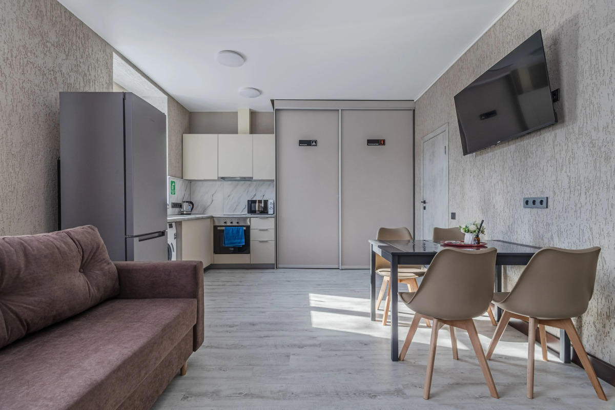 Апартаменты Большая студия для отдыха и восстановления после долгой поездки