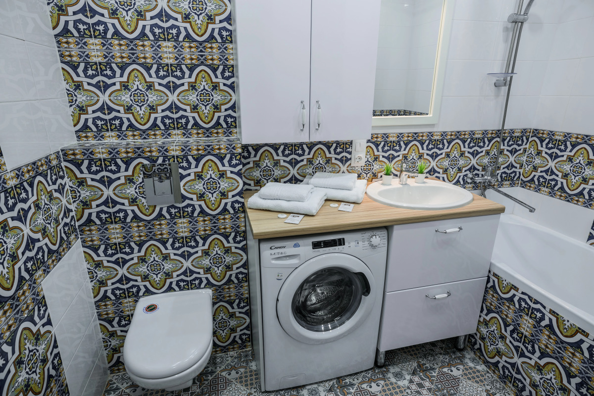 Апартаменты Однокомнатные на Дуки, 11 этаж, Светлая