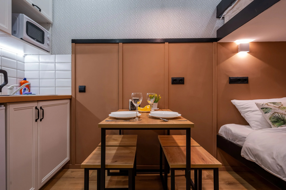 Апартаменты Семейная студия без окна