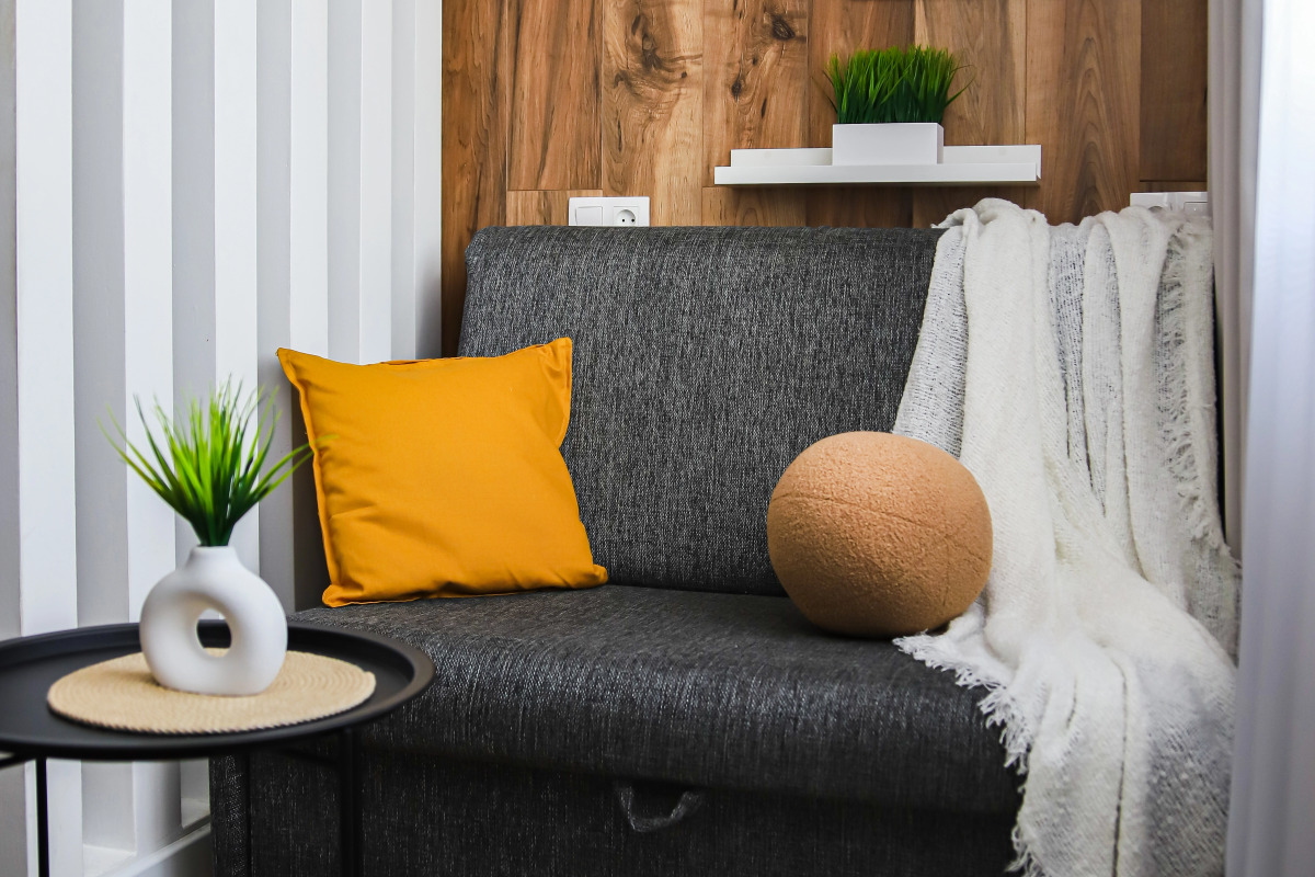 Апартаменты «Home Vita» стильные, просторные, красивый вид из окна