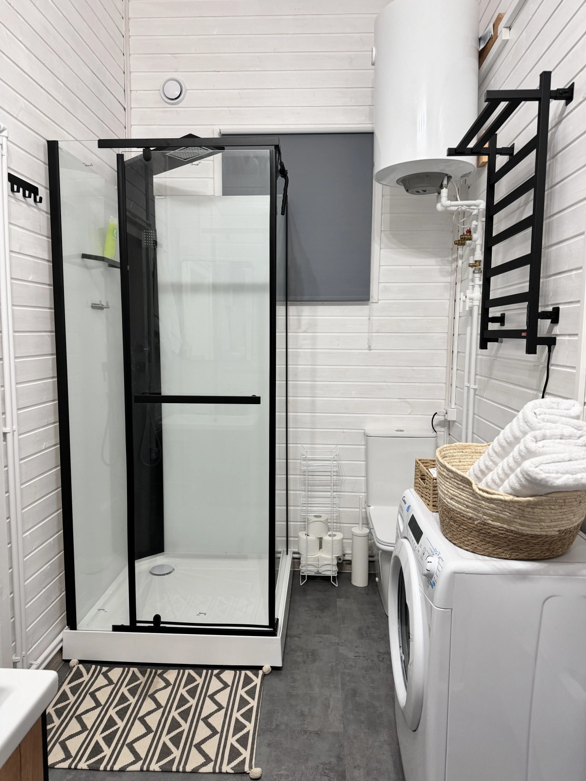 Частный дом Уютный дом в стиле барнхаус, с сауной, недалеко от реки