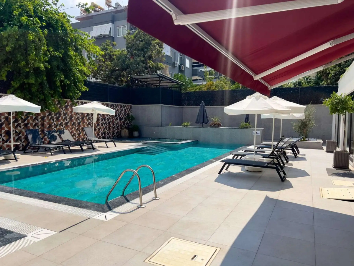 Апартаменты 1+1 Qoople Prive 6 рядом с морем