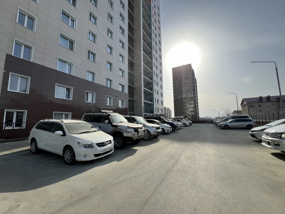 Апартаменты 1-ком Поповича 18-117 Сахалин центр КакДома