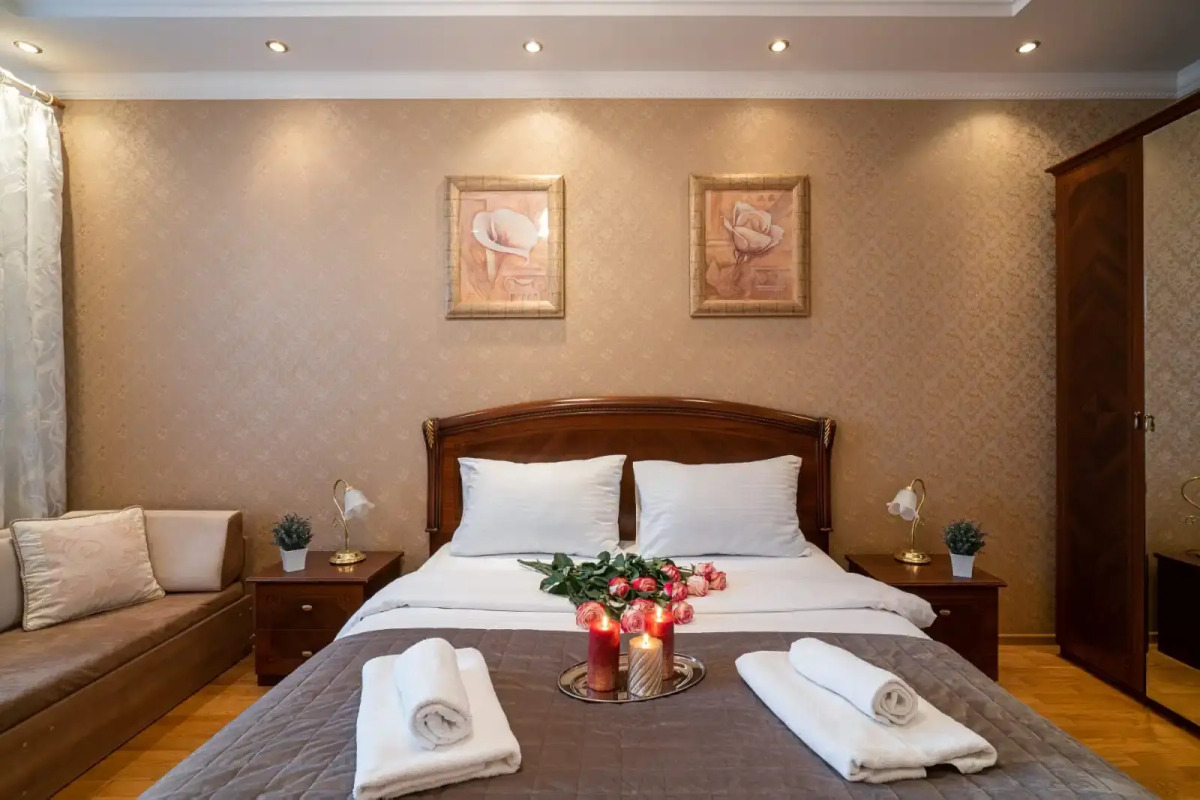 Апартаменты двухкомнатные в Амалиенау