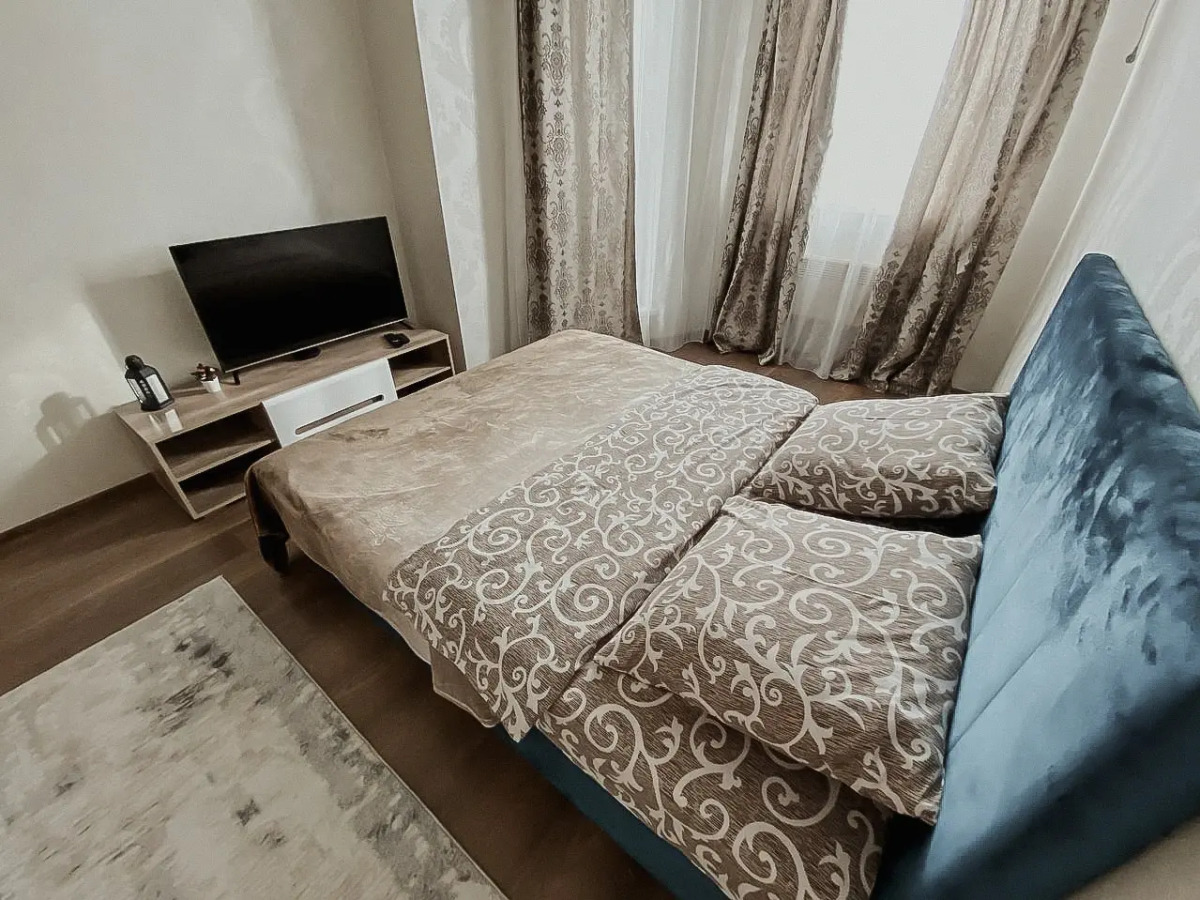 Квартира Green FOX с видом на реку Кутум