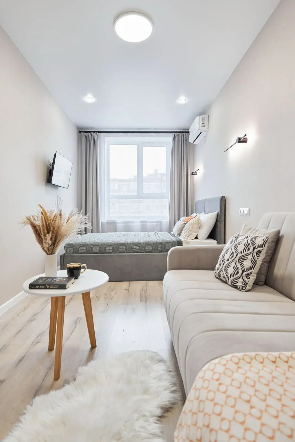 Квартира в ЖК Новый Горизонт для 6 гостей с балконом