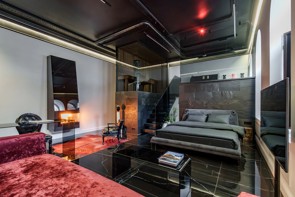 Апартаменты на Невском проспекте hth24 Apartments, авторский дизайн, сауна, камин