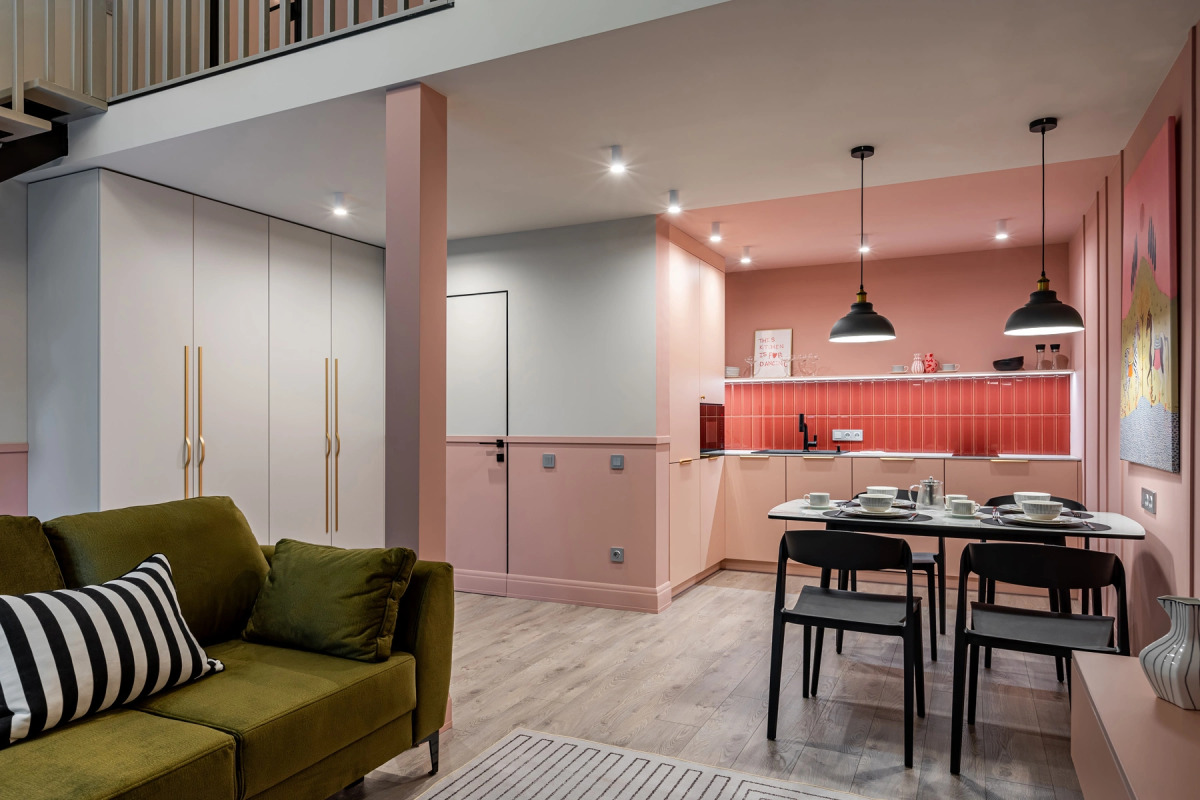 Апартаменты  3-х Комнатные Двухуровневые Pina Colada