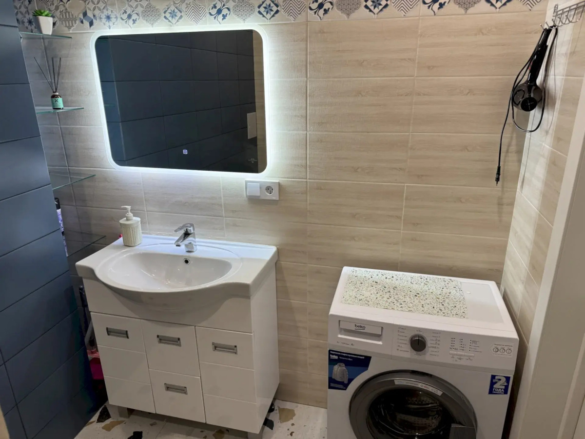 Квартира 488 1-к с видом на море и горы с балконом