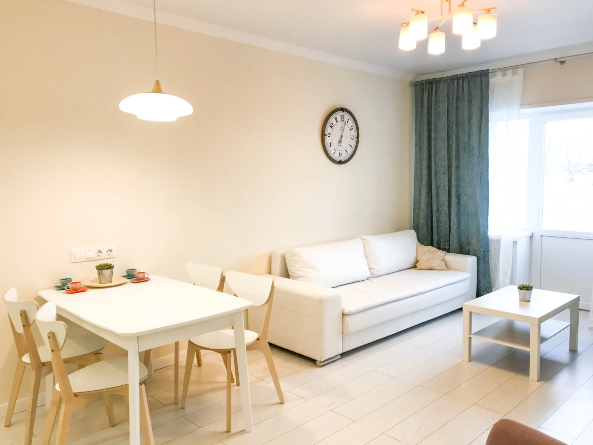 Апартаменты Светлая квартира на берегу залива