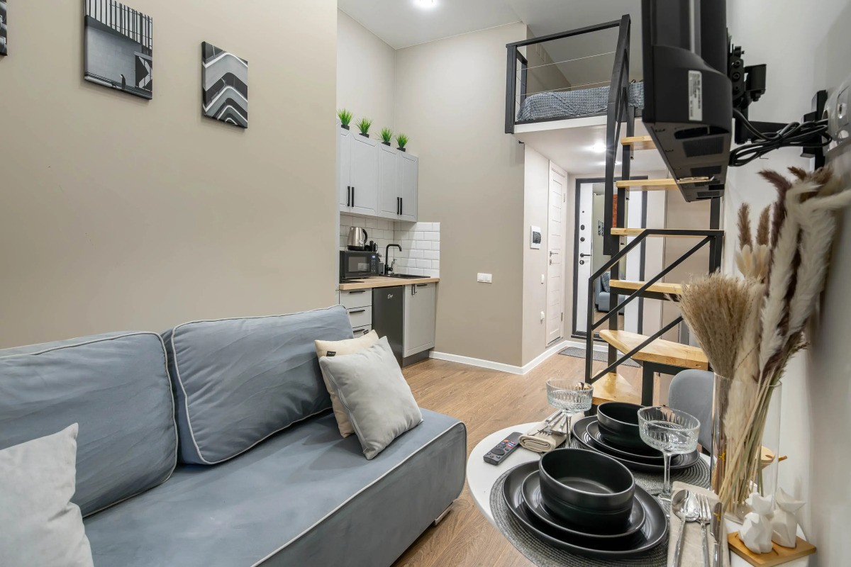 Квартира Светлая студия в центре