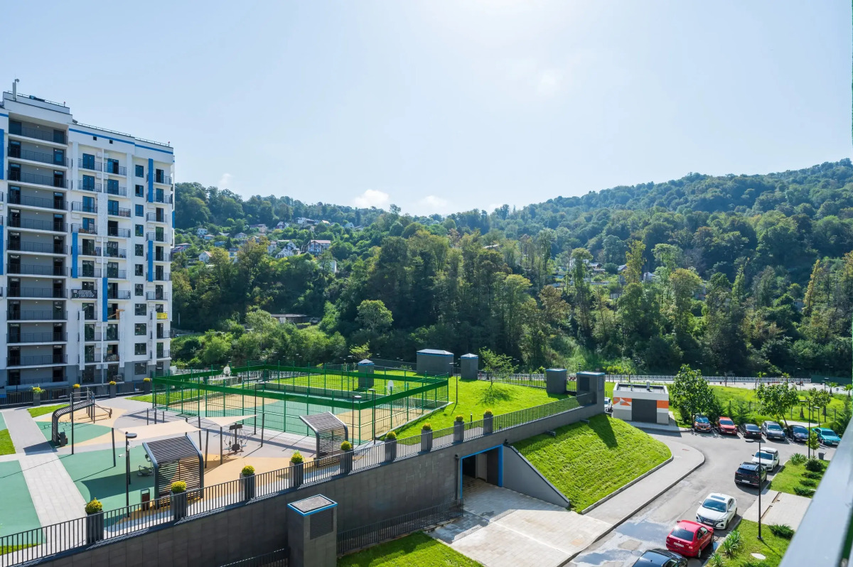 Апартаменты Лазурь УК Атмосфера с Видом на Горы