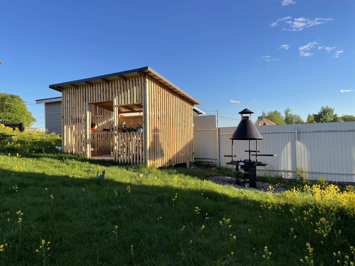 Дом Уютный домик у Игоры, белый