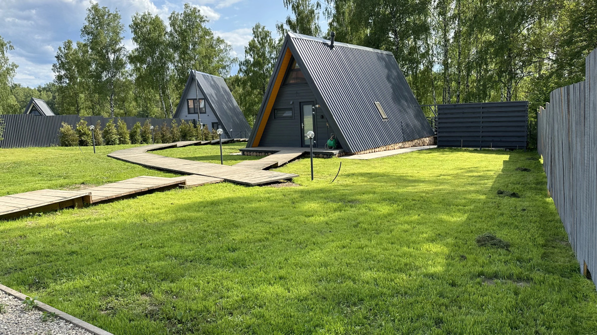 Частный дом Малый афрейм на Березовой