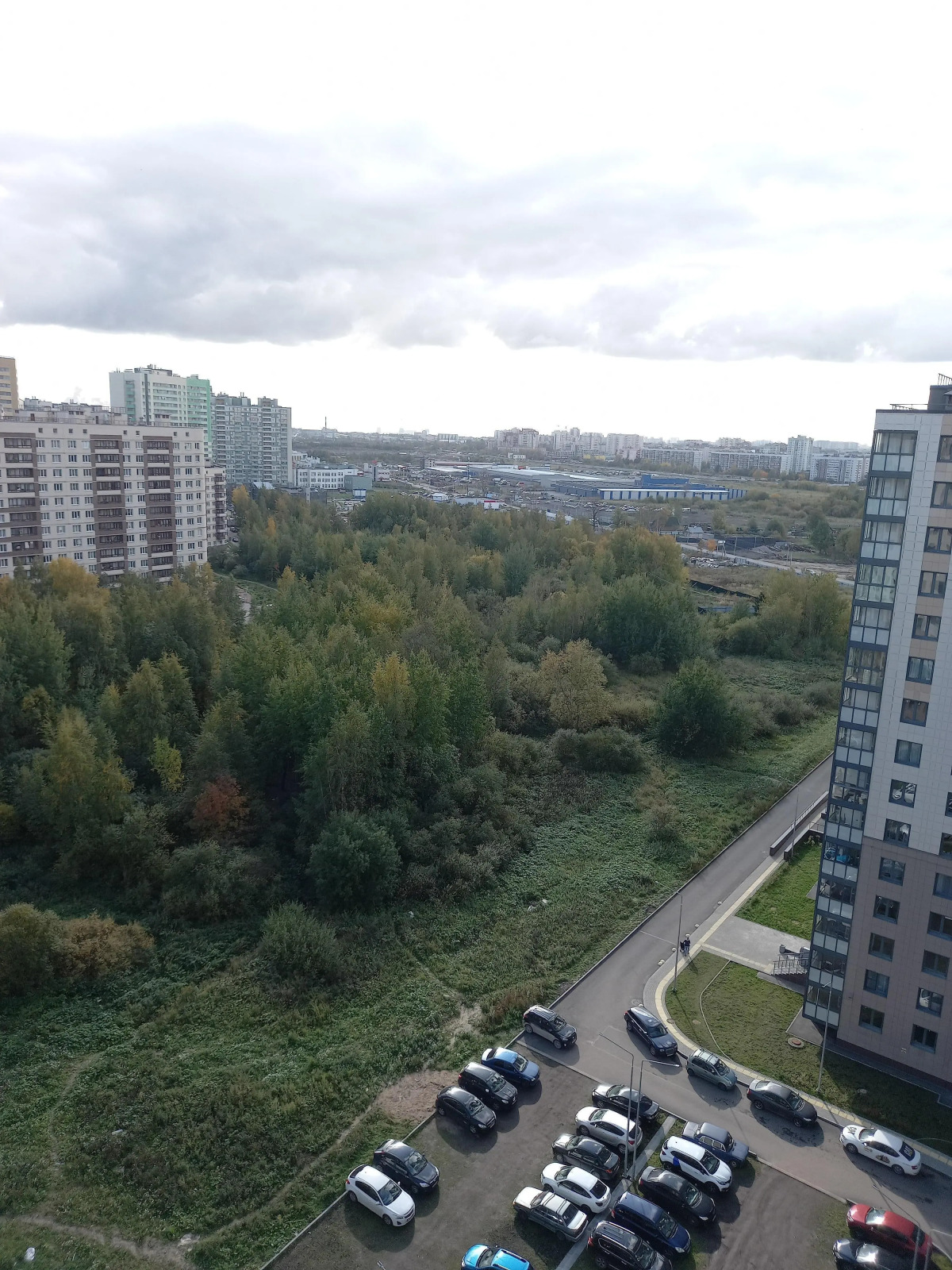 Квартира Уютная Студия с Видом на Санкт Петербург