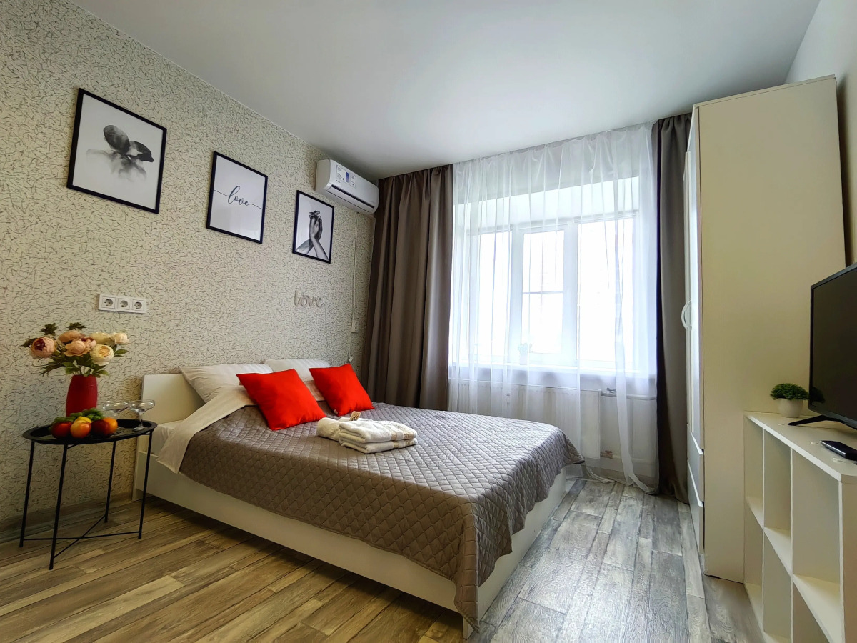 Квартира Уютная и чистая в новом тихом районе рядом с центром