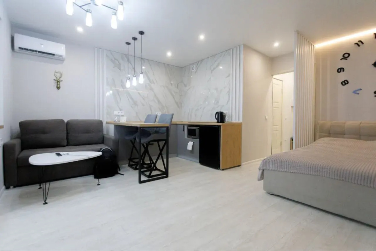 Квартира Гнёздышко Black с Панорамным видом