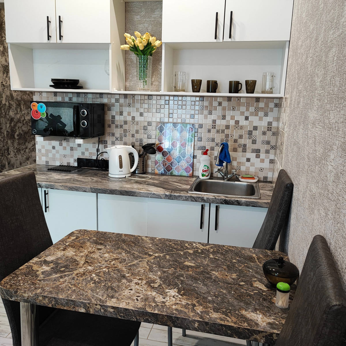 Апартаменты на 30 Этаже с Видом на Волгу и Город