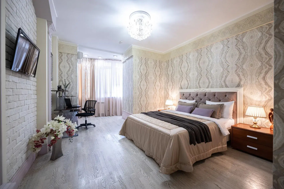 Апартаменты Пять Звёзд Большая с Кондиционерами и камином