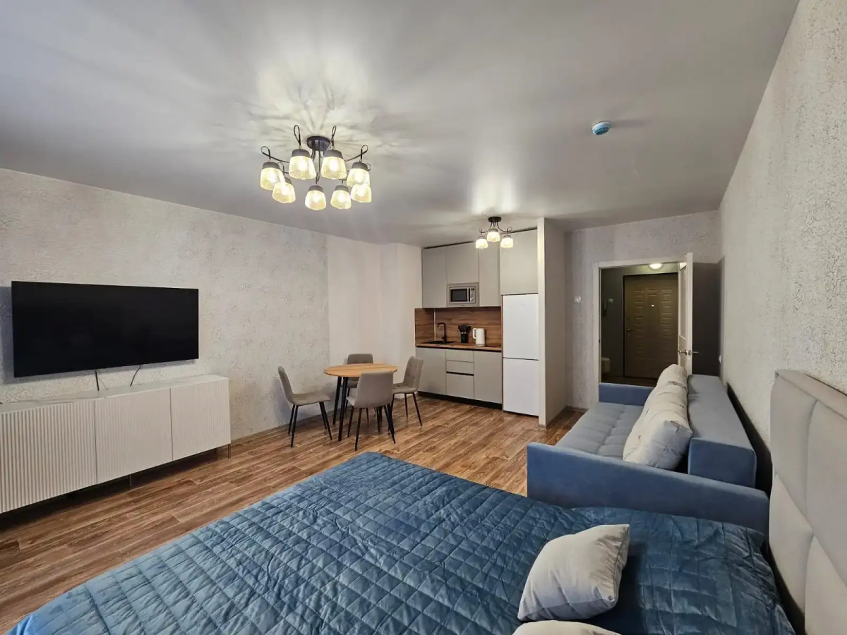 Квартира Современная студия с видом на Енисей