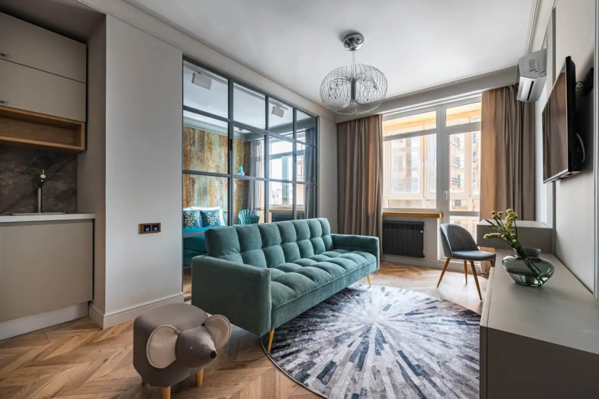 Апартаменты LetYourFlat “Bohemian Prestige” 1 спальня