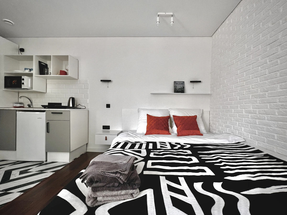 Апартаменты шикарные новые в самом центре Смоленска с удобным месторасположением