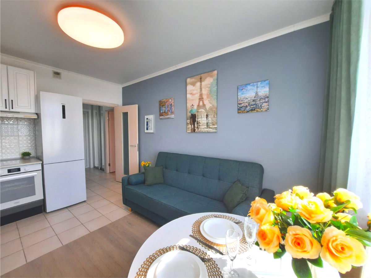 Апартаменты Однокомнатная квартира в ЖК Оранж Парк