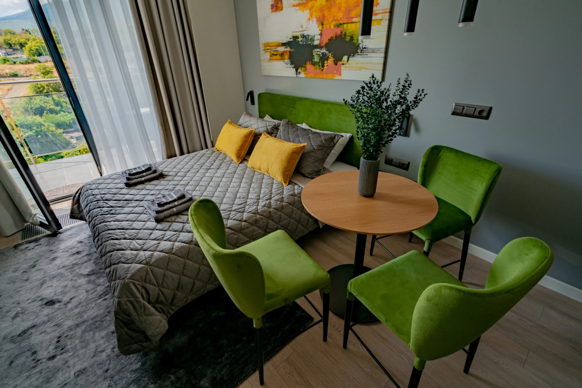 Апартаменты LS-Green с боковым видом на море