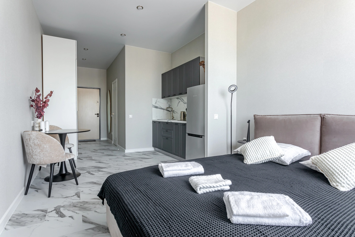 Апартаменты InHome24 Стильные апартаменты для двоих в Одинцово