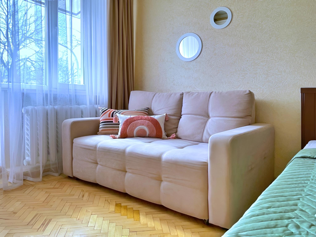 Уютная квартира на Бродвее с балконом