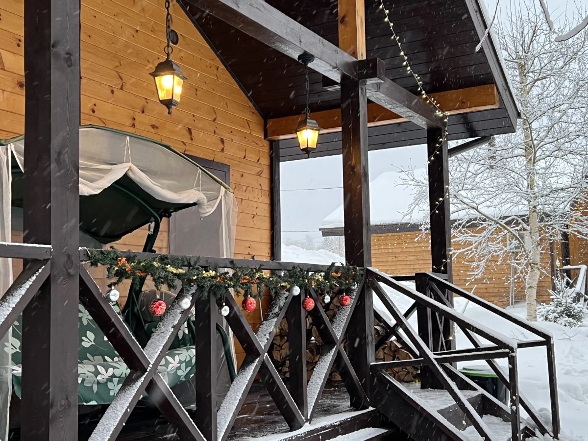 Частный дом уютный с сауной и камином