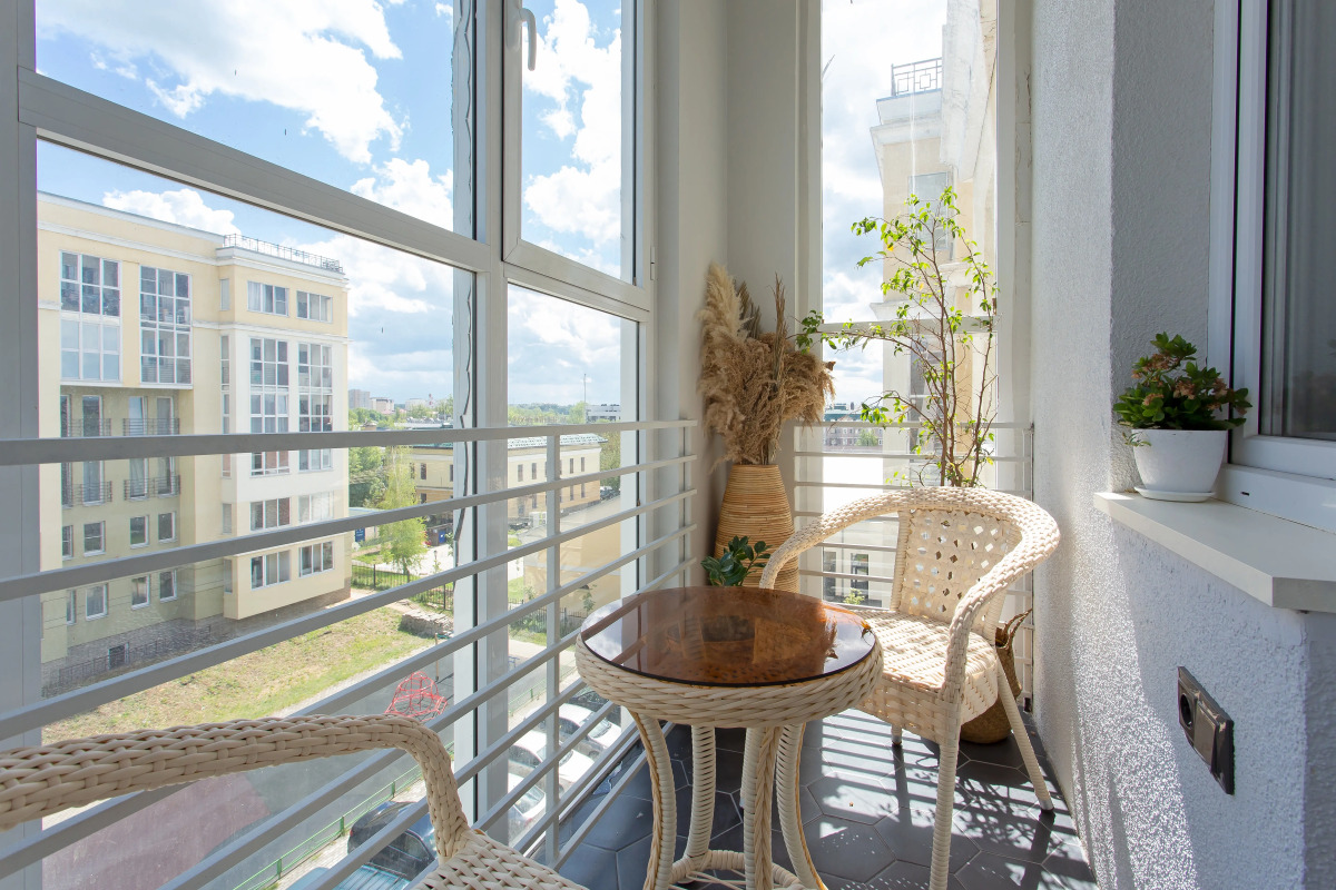 Апартаменты 2-х комнатные в экостиле в центре