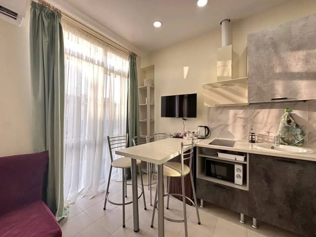 Апартаменты Море квартир с видом на парк Южные культуры