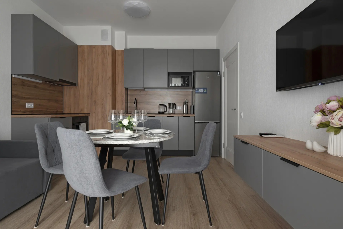 Квартира Myhome Yourhome на Дыбенко 3