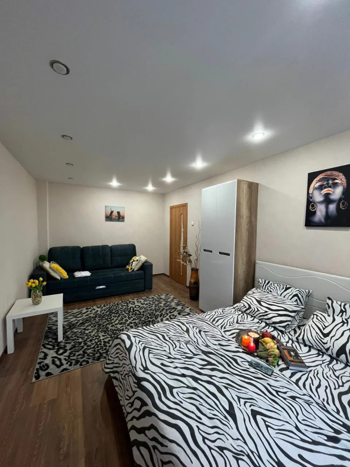 Апартаменты 1-комнатные с видом на Волгу (Бухта)