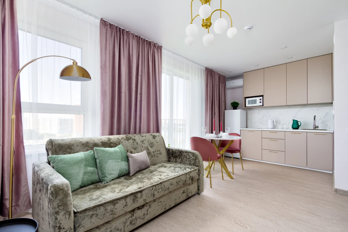 Квартира Двухкомнатная Рядом с  Аквапарком