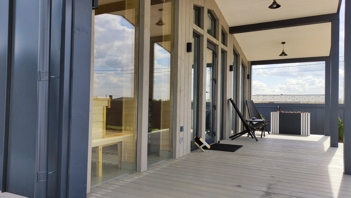 Частный дом BarnHouse с сауной рядом с Сорочанами