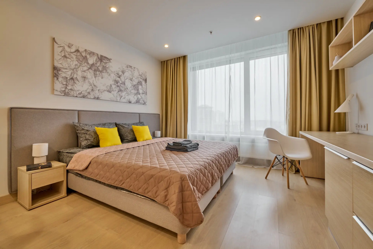 Апартаменты на улице 1-я Леонова 18