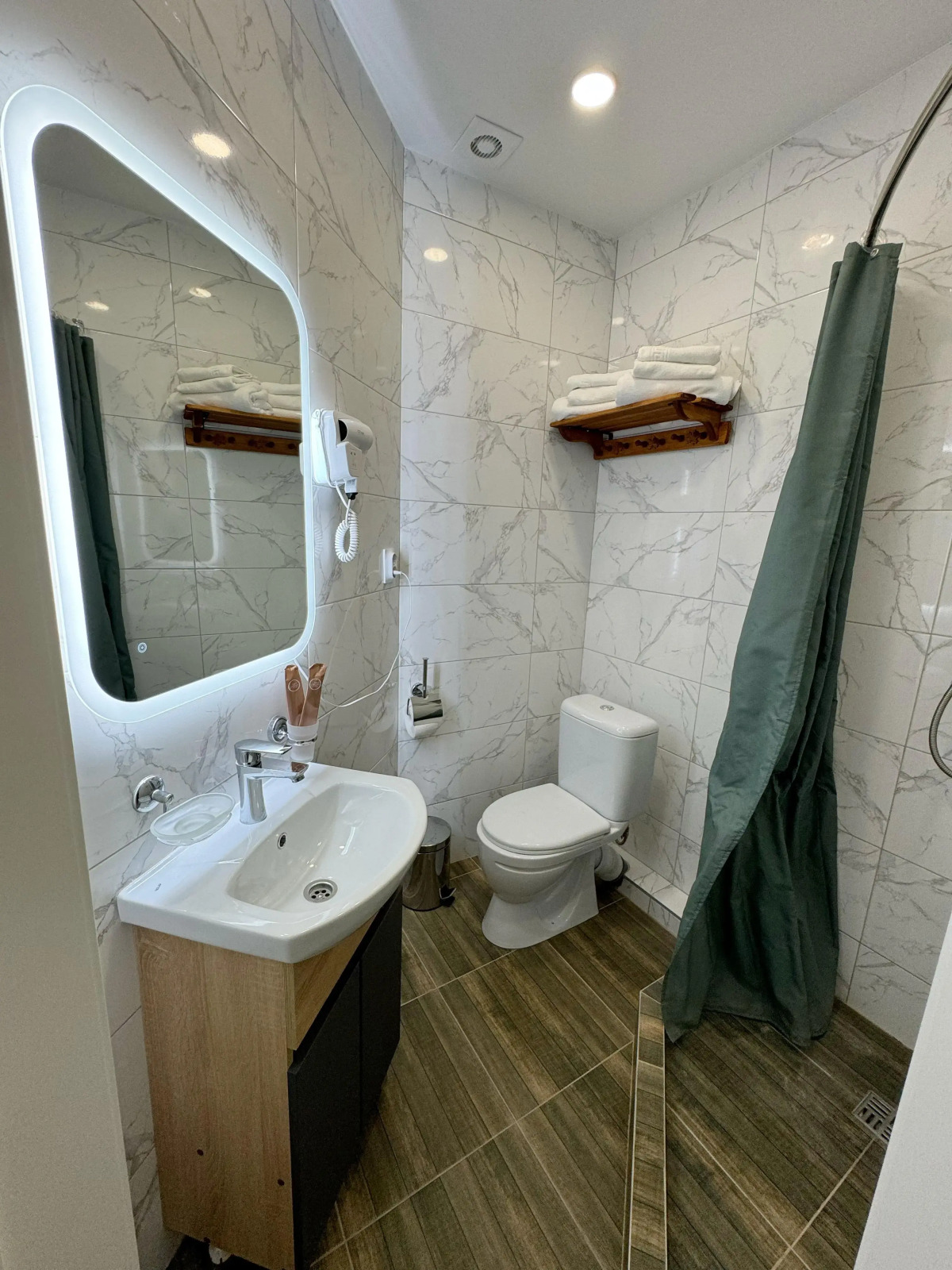 Апартаменты с балконом и видом на море