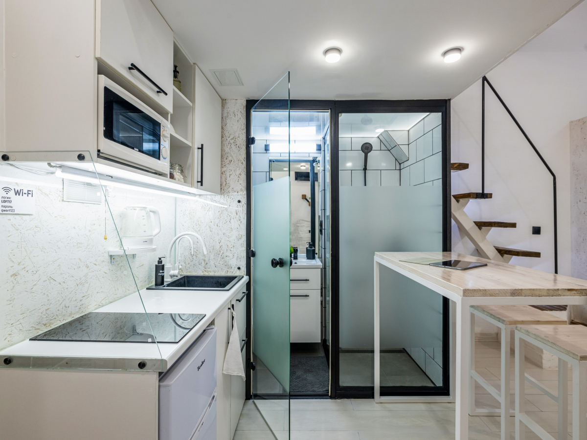 Апартаменты Лофт 4 Двухуровневые на Грузинской Улице 41А