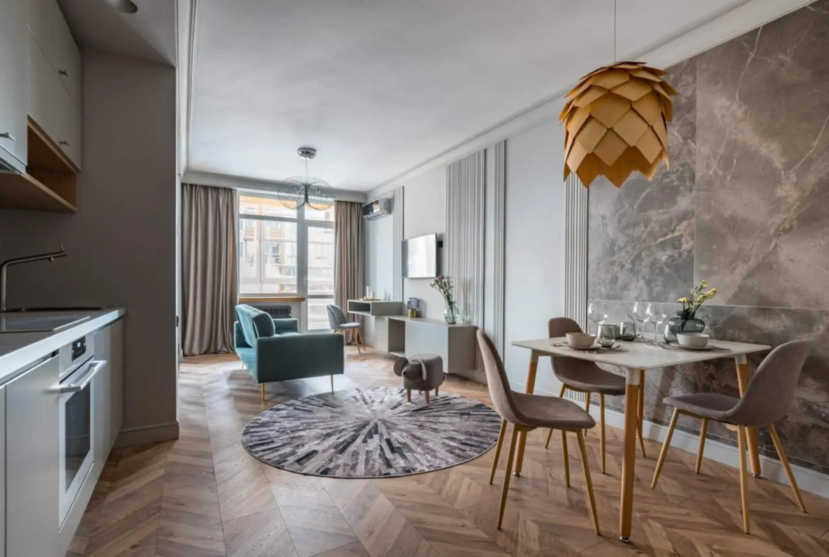 Апартаменты LetYourFlat “Bohemian Prestige” 1 спальня