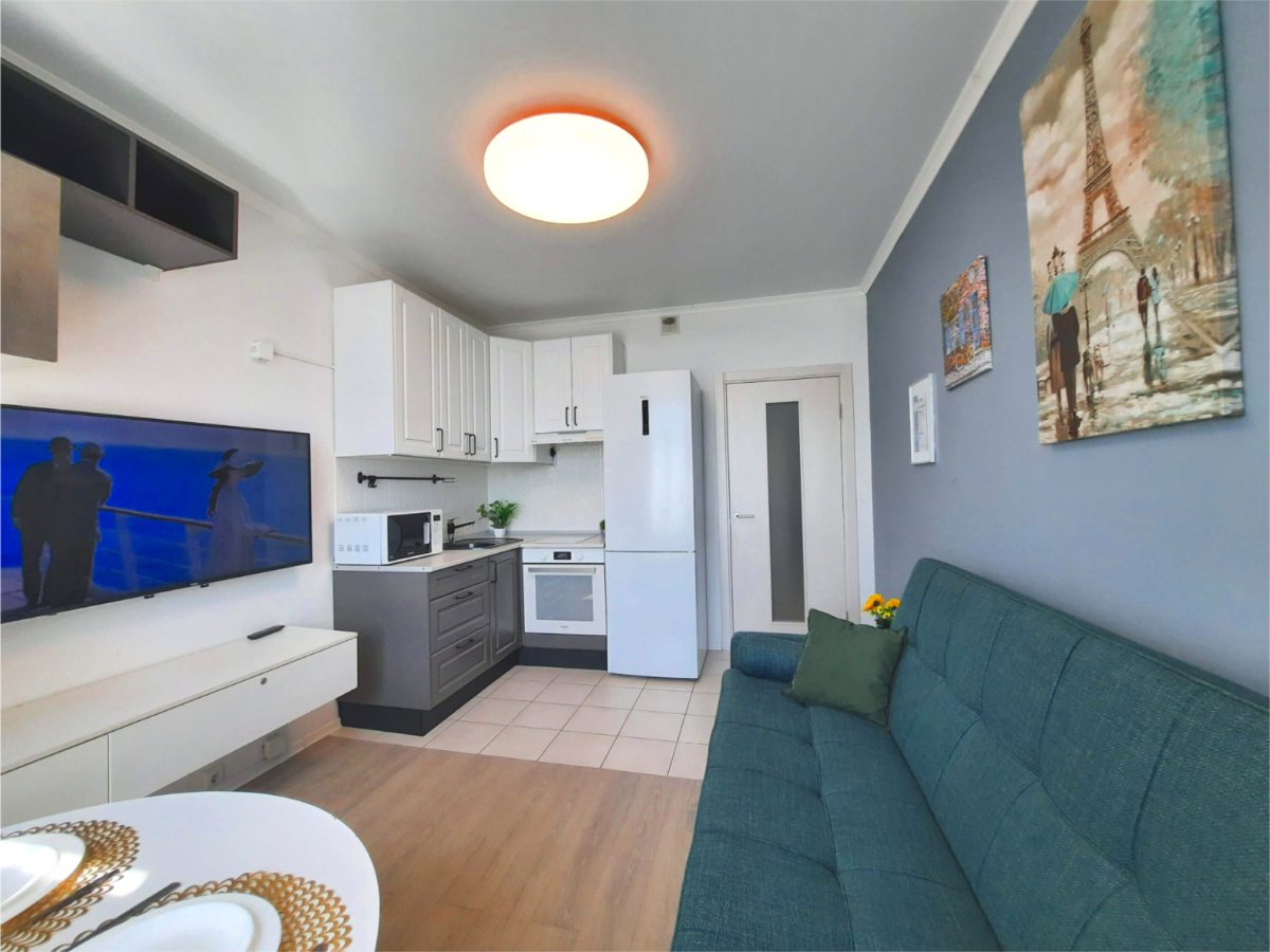 Апартаменты Однокомнатная квартира в ЖК Оранж Парк