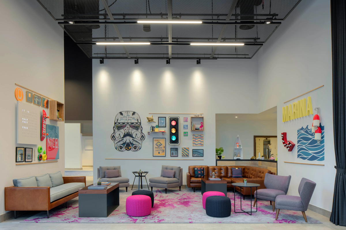 Отель Rove Dubai Marina