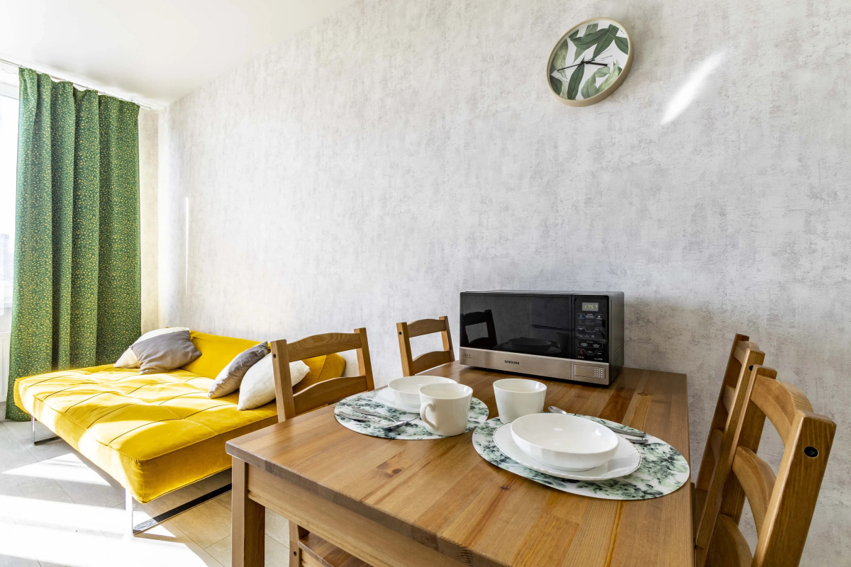 Квартира евродвушка BeGuest в 6 мин от м. Уральская для 4 гостей