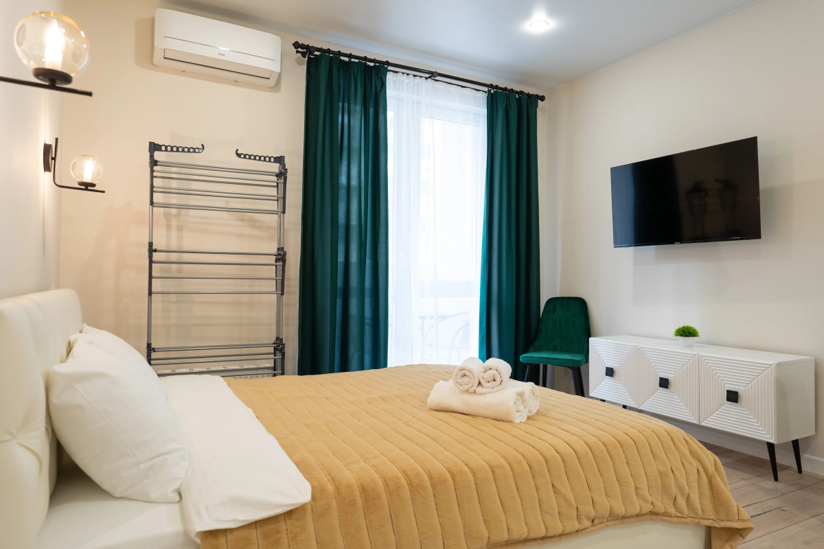 Апартаменты светлые и стильные от LetoApart