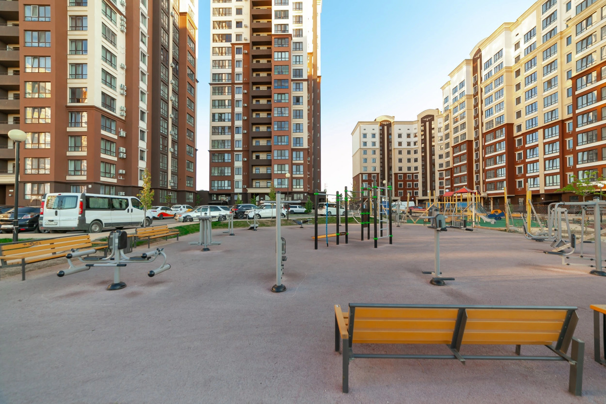 Апартаменты с видом на город