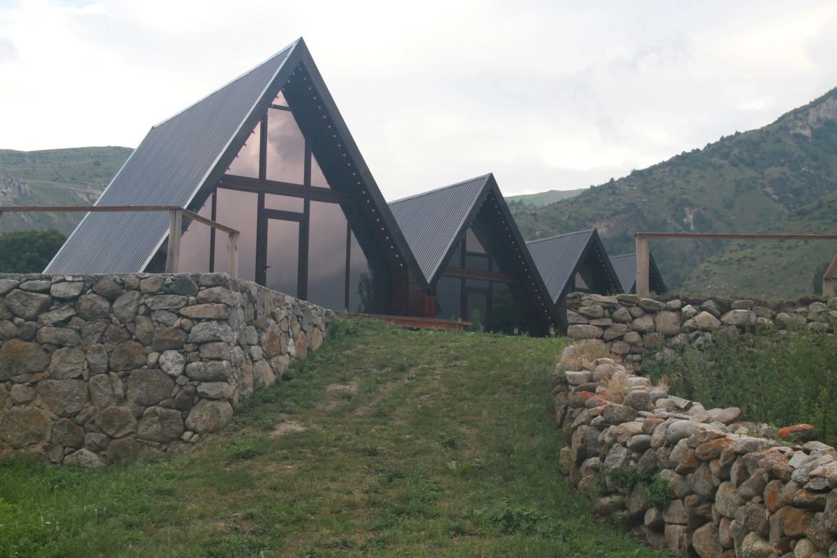 Глэмпинг BalkariA-frame