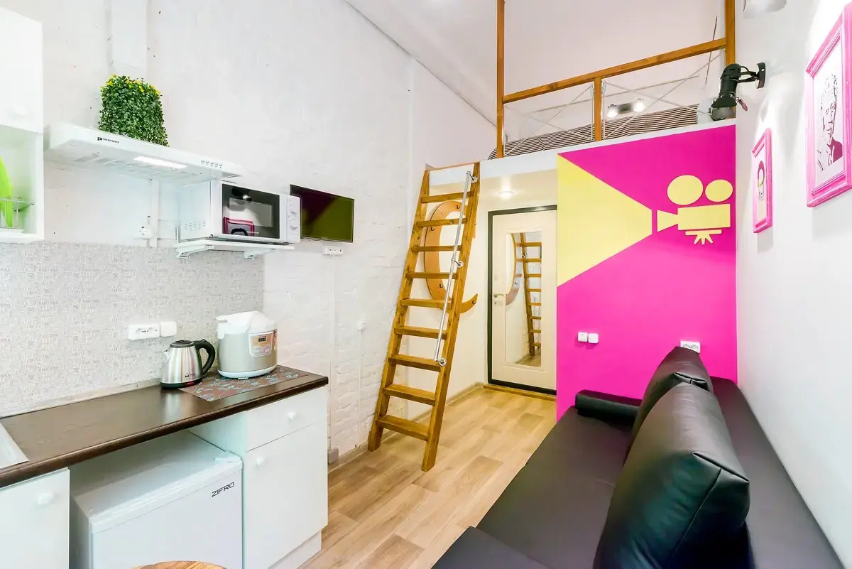 Апартаменты Unua Letero Студия 4