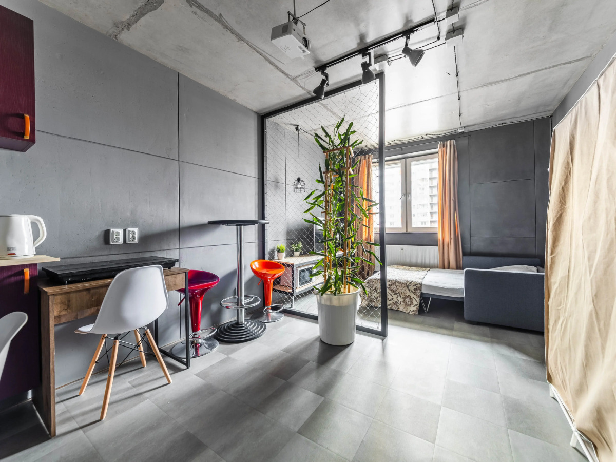 Квартира Plaum Hotel Cyber Студия Мурино