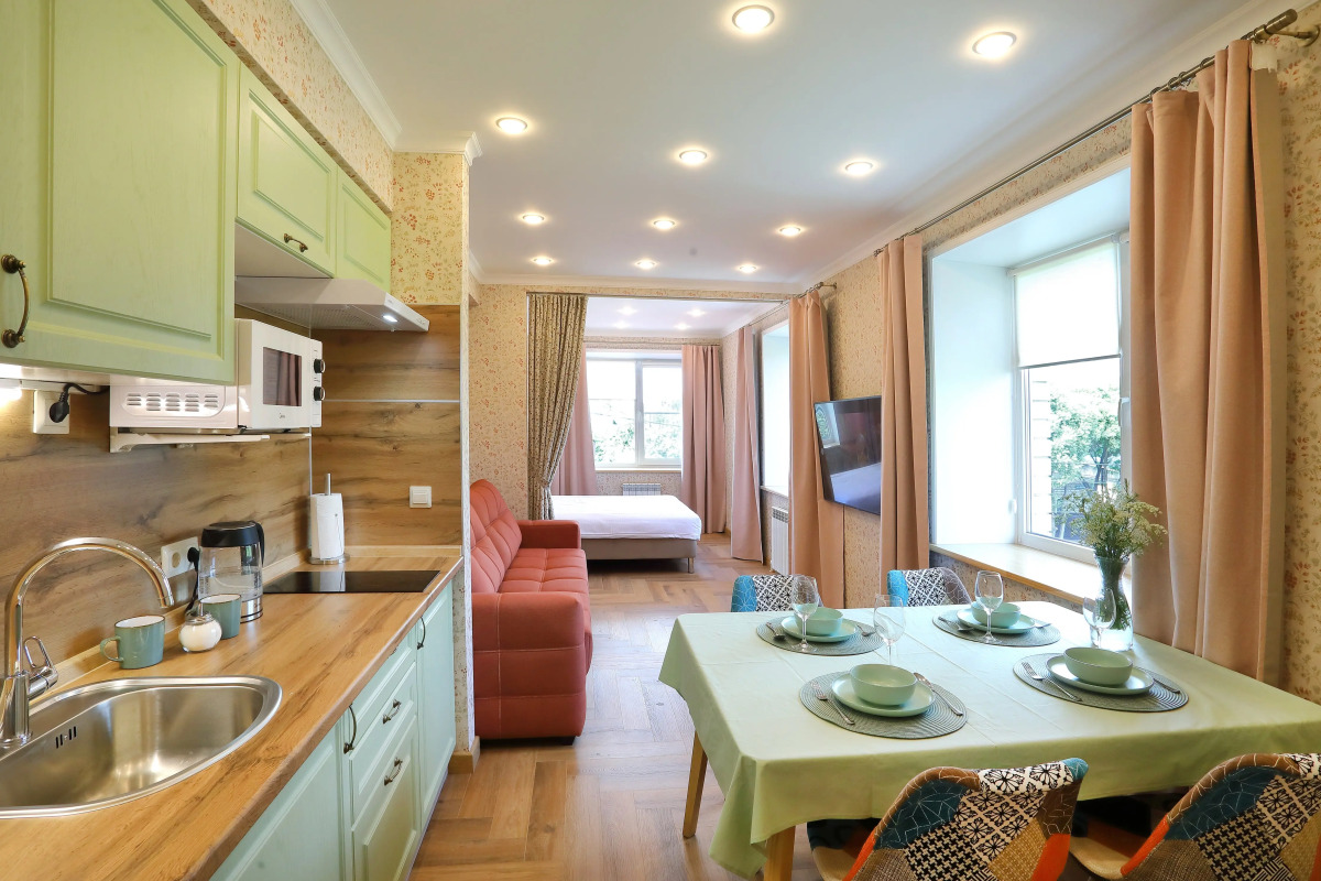 Апартаменты Квадро с парковкой